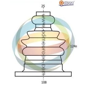 Köp Bälgsats, drivaxel av ODM-MULTIPARTS 21-990171 till det låga priset 545,58 kr