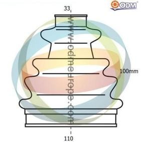 Köp Bälgsats, drivaxel av ODM-MULTIPARTS 21-990288 till det låga priset 208,50 kr