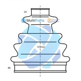 Achetez des Jeu de joint-soufflet, arbre de commande ODM-MULTIPARTS 21-993095 à prix pour 15,76 €