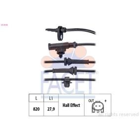 Achetez des Capteur ABS FACET 21.0135 à prix pour 38,47 €
