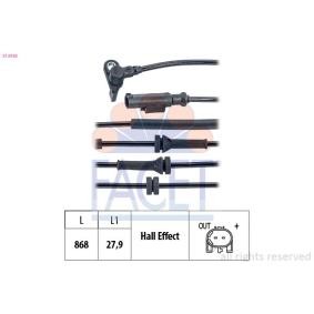 Comprar Sensor ABS de FACET 21.0165 a bajo precio de 62,52 €