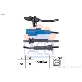Comprar Sensor ABS de FACET 21.0170 a bajo precio de 35,73 €