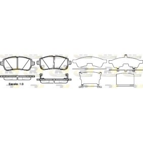 Acquista Kit pastiglie freni da ROADHOUSE 21281.02 a buon mercato per soli 45,09 €