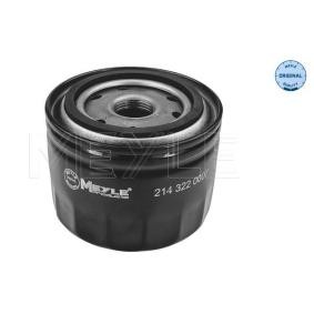 Achetez des Filtre à huile MEYLE 214 322 0007 à prix pour 13,94 €