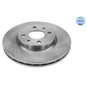 Achetez des Disque de frein MEYLE 215 521 0002 à prix pour 32,02 €