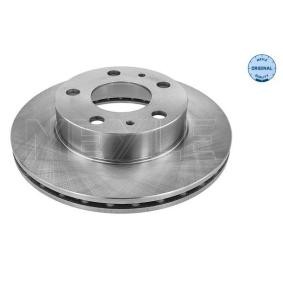 Achetez des Disque de frein MEYLE 215 521 0019 à prix pour 48,60 €