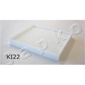 Achetez des Filtre d'habitacle JAPKO 21KI22 à prix pour 6,53 €