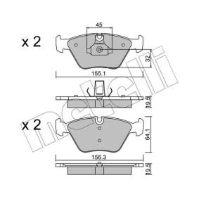 Acquista Kit pastiglie freni da METELLI 22-0207-3 a buon mercato per soli 35,09 €