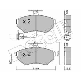 Acquista Kit pastiglie freni da METELLI 22-0215-2 a buon mercato per soli 44,85 €