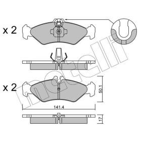 Bremsbeläge von METELLI