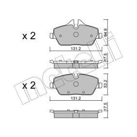 Bremsbeläge 22-0664-0 für Clubman (F54) für 33,72 CHF