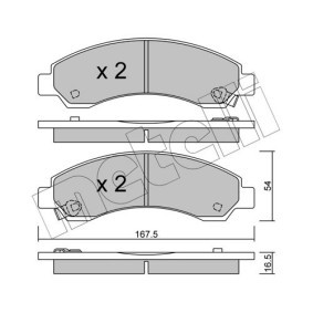 Acquista Kit pastiglie freni da METELLI 22-0690-0 a buon mercato per soli 51,50 €