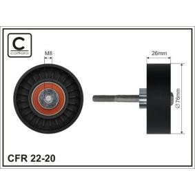 Comprar Polea inversión / guía, correa poli V de CAFFARO 22-20 a bajo precio de 15,42 €