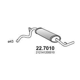 Endschalldämpfer von ASSO 22.7010