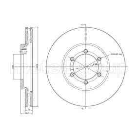 Comprar Disco de freno de METELLI 23-0711 a bajo precio de 55,11 €