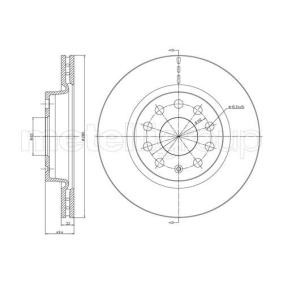 Bremsscheibe von METELLI 23-0733C