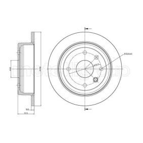 Acquista Disco freno da METELLI 23-0953 a buon mercato per soli 43,39 €