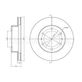 Bremsscheibe 23-1077C