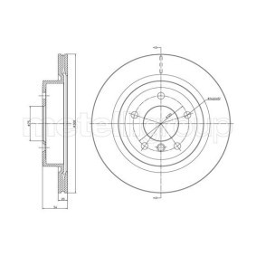 Comprar Disco de freno de METELLI 23-1089 a bajo precio de 73,73 €