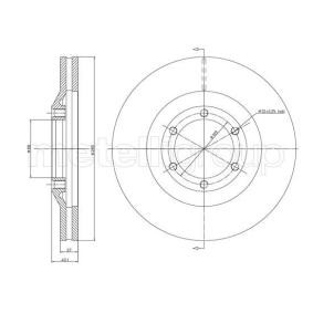 Achetez des Disque de frein de chez METELLI en ligne pour D-MAX (TFR, TFS) à prix modérés