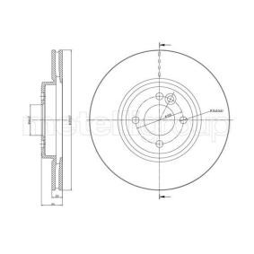 Comprar Disco de freno de METELLI 23-1234C a bajo precio de 32,68 €