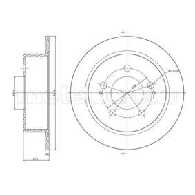 Comprar Disco de freno de METELLI 23-1561C a bajo precio de 49,22 €