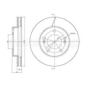 Comprar Disco de freno de METELLI 23-1645C a bajo precio de 85,83 €