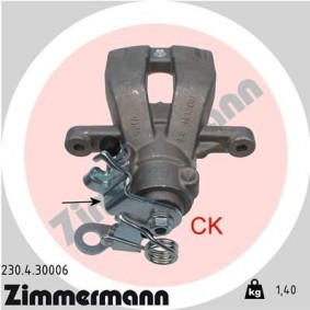Comprar Pinza de freno de ZIMMERMANN 230.4.30006 a bajo precio de 141,48 €