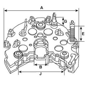 Köp Frihjulsväxel, startmotor av HC-Cargo 231789 till det låga priset 178,09 kr