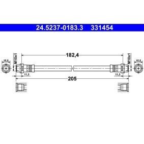 Comprar Latiguillo de freno de ATE 24.5237-0183.3 a bajo precio de 17,57 €