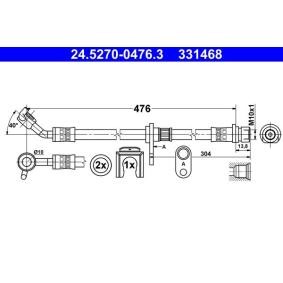 Bremsschlauch 24.5270-0476.3