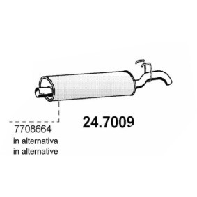 Endschalldämpfer 24.7009 von ASSO günstig für 142,10 € online kaufen