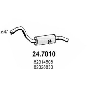 Endschalldämpfer 24.7010