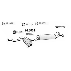 Mittel- / Endschalldämpfer 24.8001 von ASSO günstig für 269,66 € online kaufen