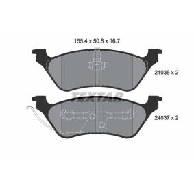Acquista Kit pastiglie freni da TEXTAR 2403605 a buon mercato per soli 78,17 €