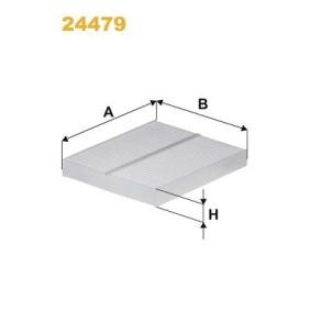 Comprar Filtro de habitáculo de WIX FILTERS 24479 a bajo precio de 11,56 €