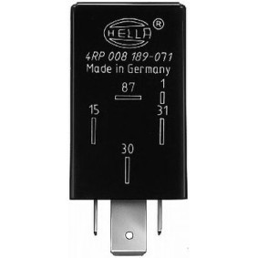 Køb Relæ, benzinpumpe af HELLA 4RP 008 189-071 til den lave pris 560,15 DKK
