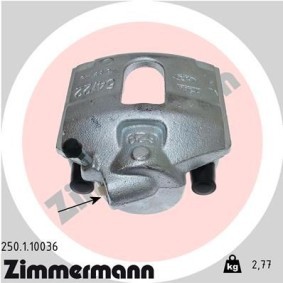 Kjøp Bremsecaliper av ZIMMERMANN 250.1.10036 til den lave prisen 1389,66 NOK