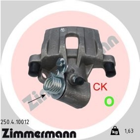 Kjøp Bremsecaliper av ZIMMERMANN 250.4.10012 til den lave prisen 1907,63 NOK