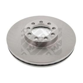 Achetez des Disque de frein MAPCO 25056 à prix pour 53,64 €