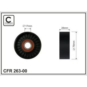 Comprar Polea tensora, correa poli V de CAFFARO 263-00 a bajo precio de 16,07 €