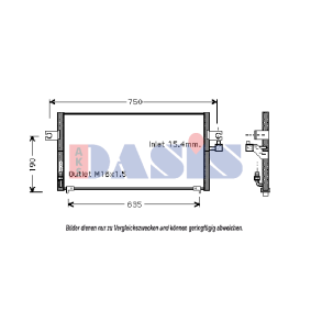 Achetez des Intercooler AKS DASIS 267100T à prix pour 482,27 €