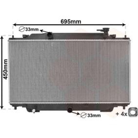 Achetez des Radiateur du moteur VAN WEZEL 27012703 à prix pour 197,36 €