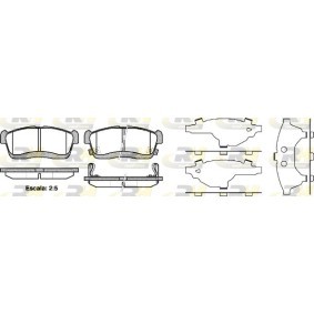 Acquista Kit pastiglie freni da ROADHOUSE 2724.42 a buon mercato per soli 33,65 €