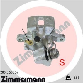 Comprar Pinza de freno de ZIMMERMANN 280.3.50064 a bajo precio de 143,84 €