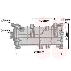Kjøp Intercooler av VAN WEZEL 28014701 til den lave prisen 6011,99 NOK