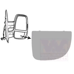 Acquista Vetro specchio, specchio esterno da VAN WEZEL 2817832 a buon mercato per soli 22,60 €