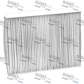 Achetez des Filtre d'habitacle SIDAT 283 à prix pour 17,62 €