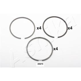 Comprar Segmento de pistón de ASHIKA 29-30670 a bajo precio de 69,14 €