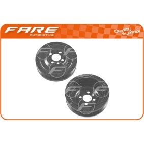 Achetez des Poulie damper (vilebrequin) FARE SA 2962 à prix pour 160,52 €